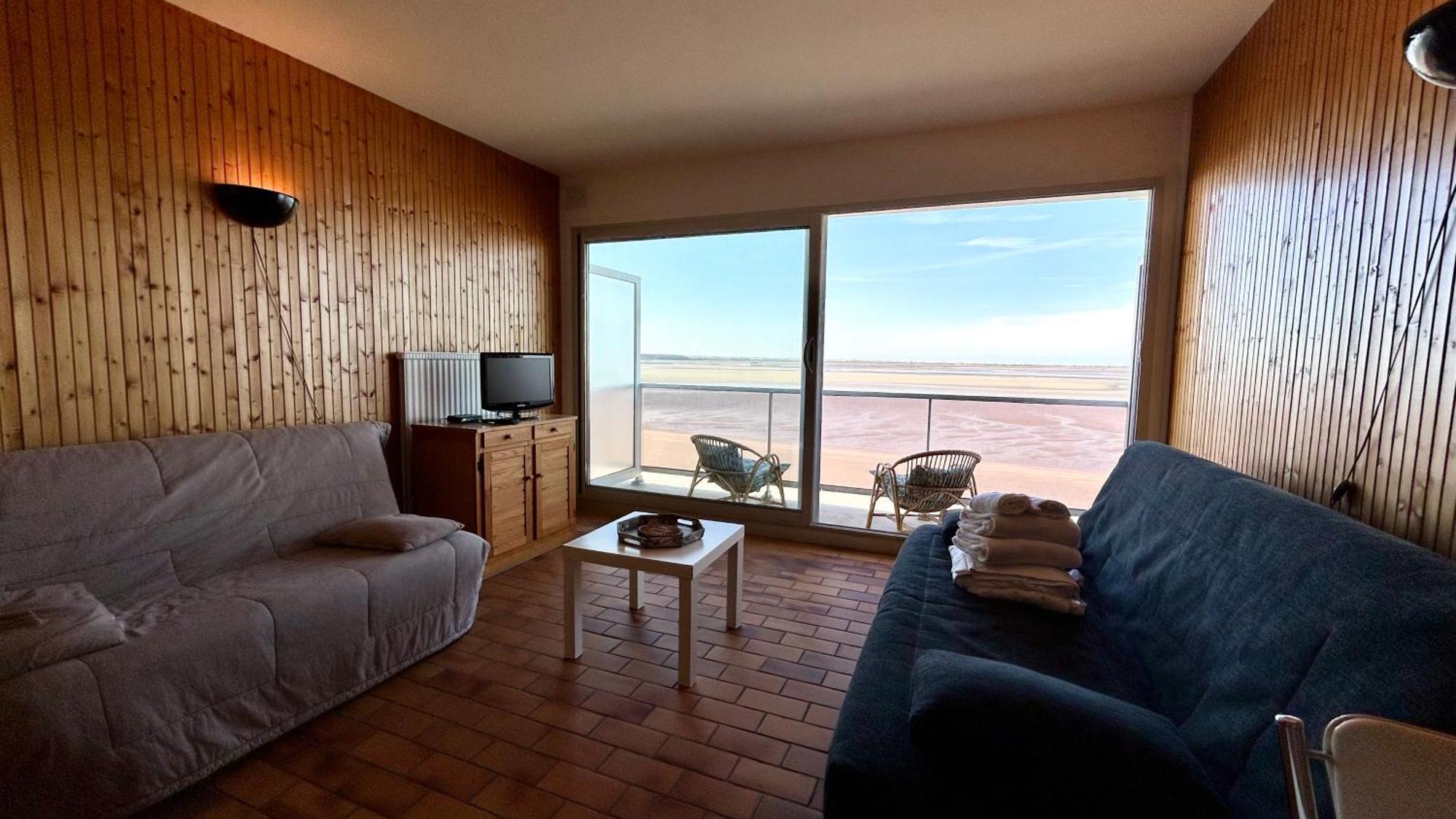 Studio Avec Balcon, Vue Panoramique Sur La Baie Le Crotoy Exterior foto